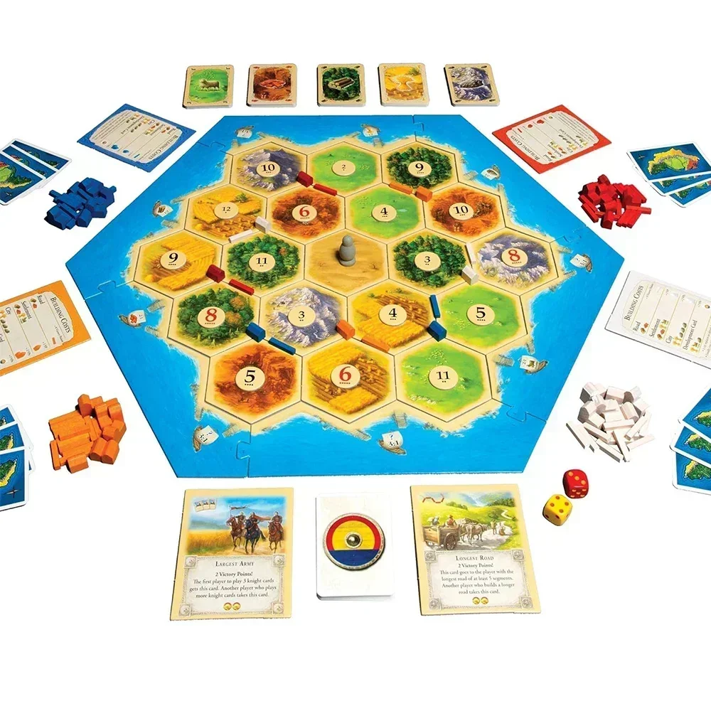 Catan Board Game Puzzle Leisur - огляд і ціна Board Game Catan