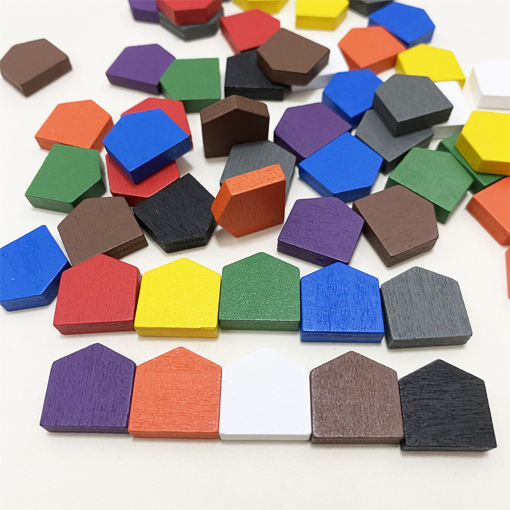 50 pieces 16*16MM Colorful Woo - огляд і ціна Board Game Catan