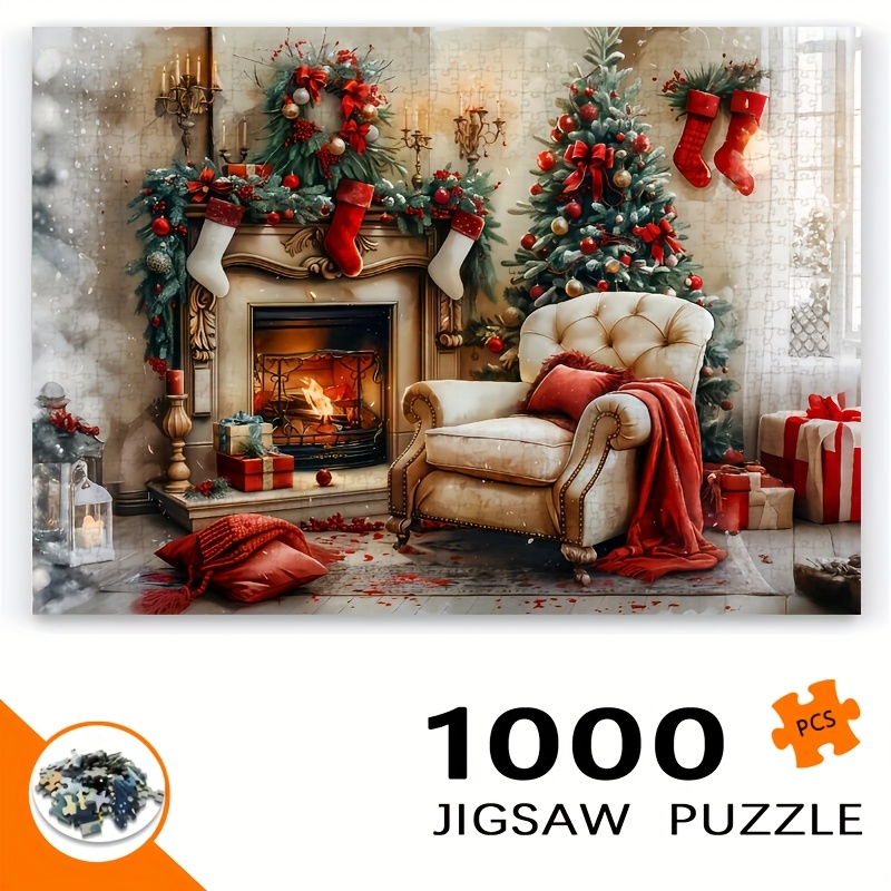Festive Christmas Jigsaw Puzzl - огляд і ціна Board Game Live
